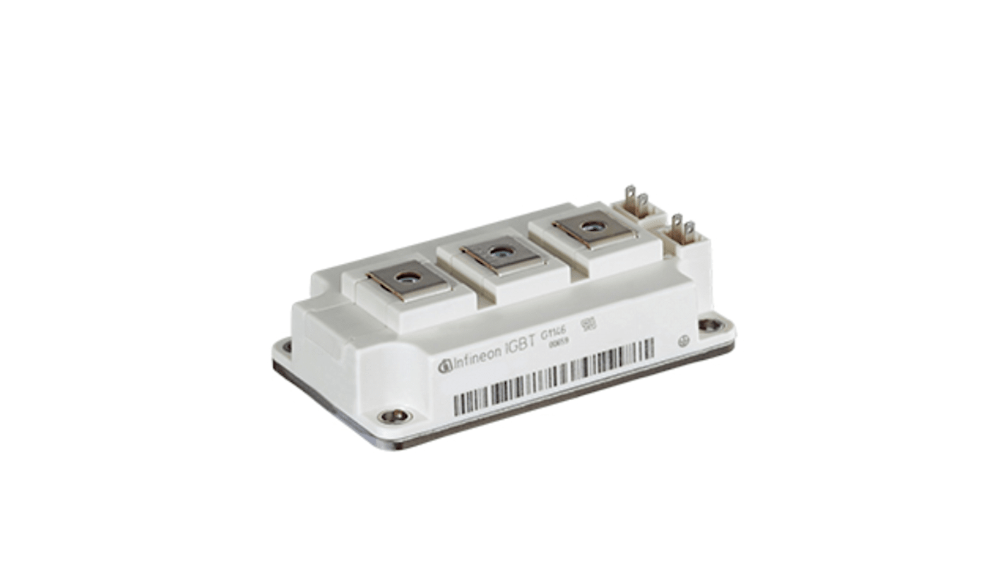 IGBT Infineon, VCE 1200 V, IC 600 A, canale N, AG-62MM