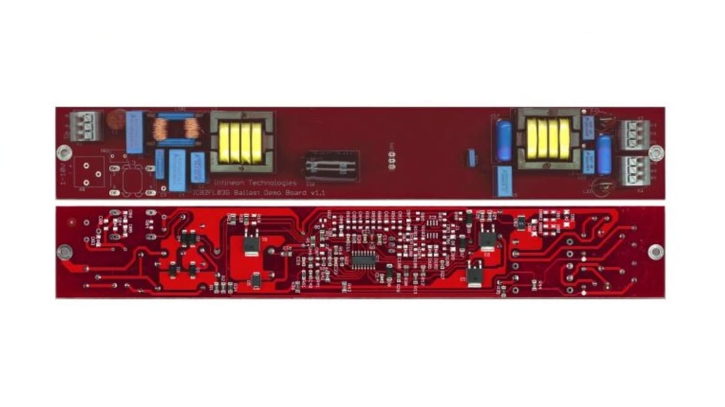 Infineon EVALICB2FL03GTOBO1 EVALICB2FL03GTOBO1 Boost-konverter til ICB2FL03G, IPN60R1K5PFD7S til UV-C