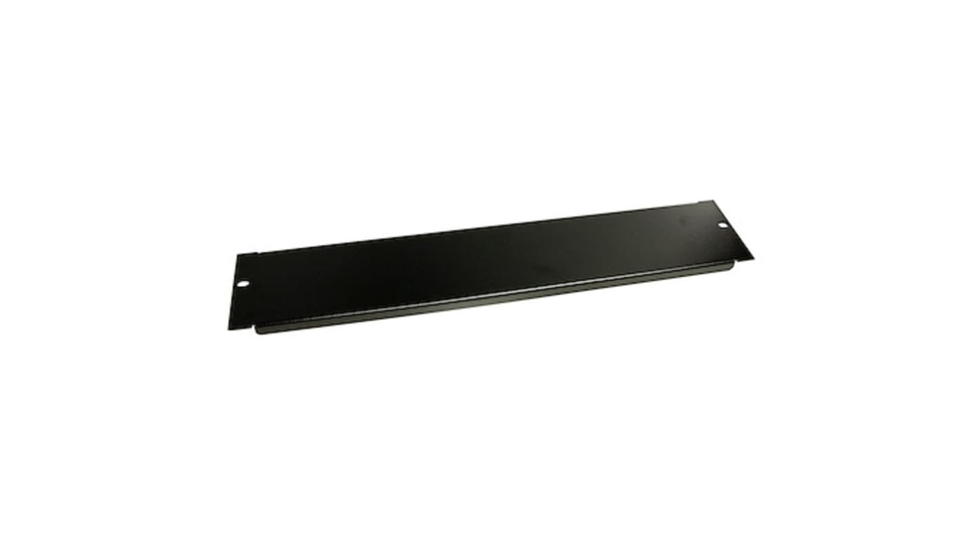 StarTech.com Black Steel Blanking Panel, 2U, 483 x 13mm