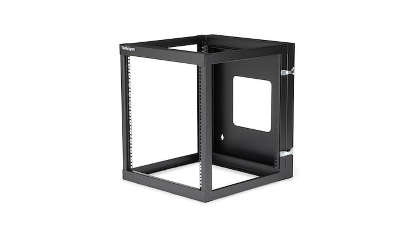 StarTech.com RK1219 Series Black 12U Steel Server Rack , with 2-Post Frame