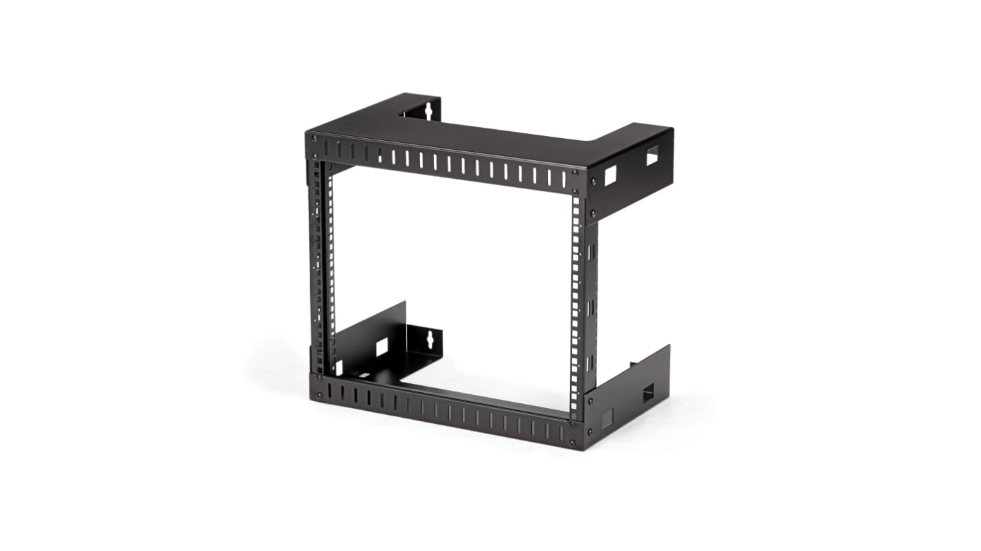 StarTech 8 RU Open-Frame Wall Mount Equipment Rack RK812WALLO