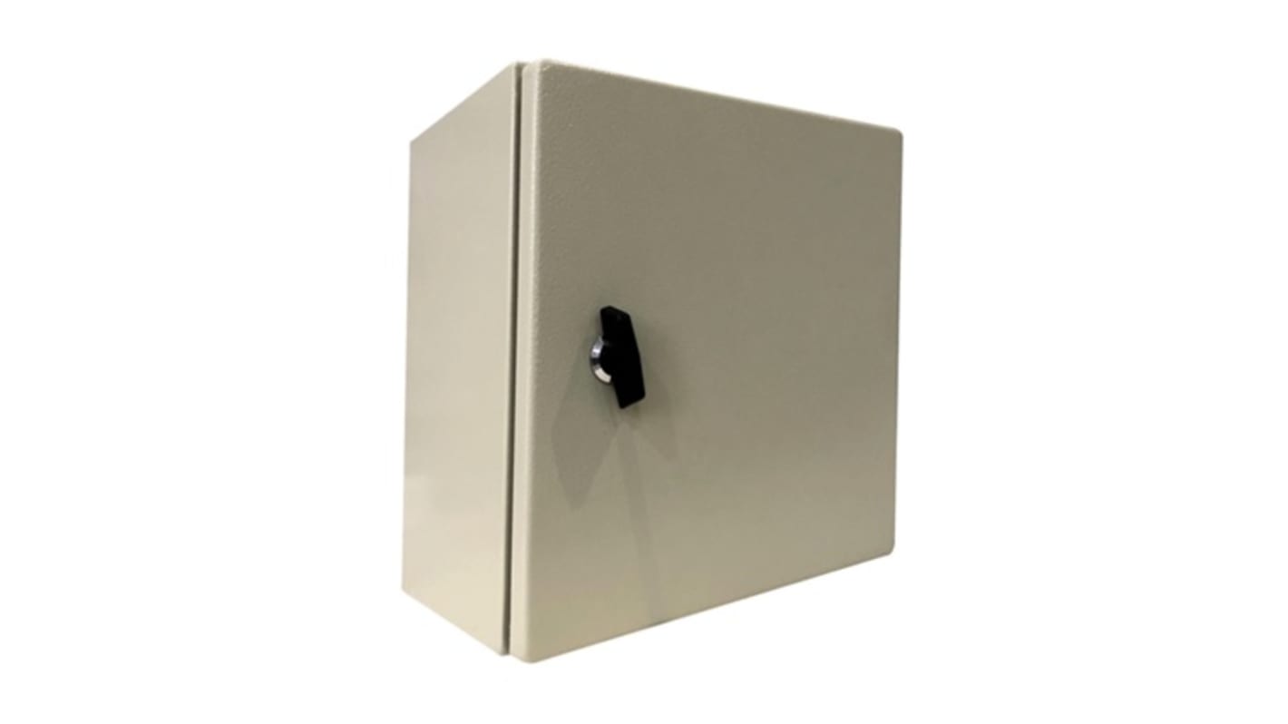 RS PRO Steel Wall Box, IP66, 300 mm x 200 mm x 150mm