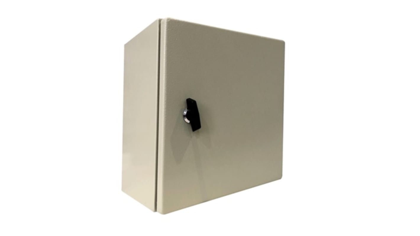 RS PRO Steel Wall Box, IP66, 300 mm x 300 mm x 150mm