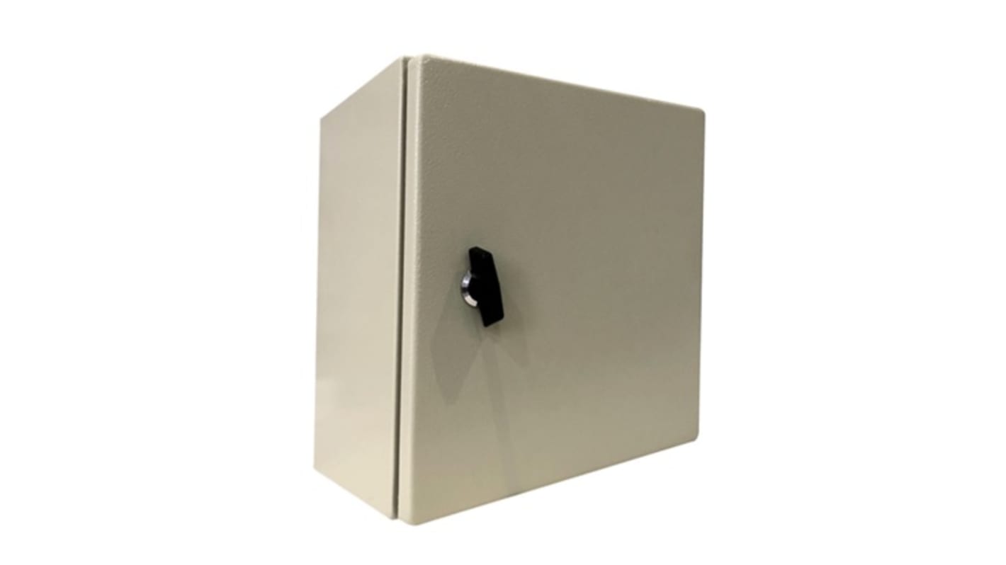 RS PRO Steel Wall Box, IP66, 400 mm x 300 mm x 210mm