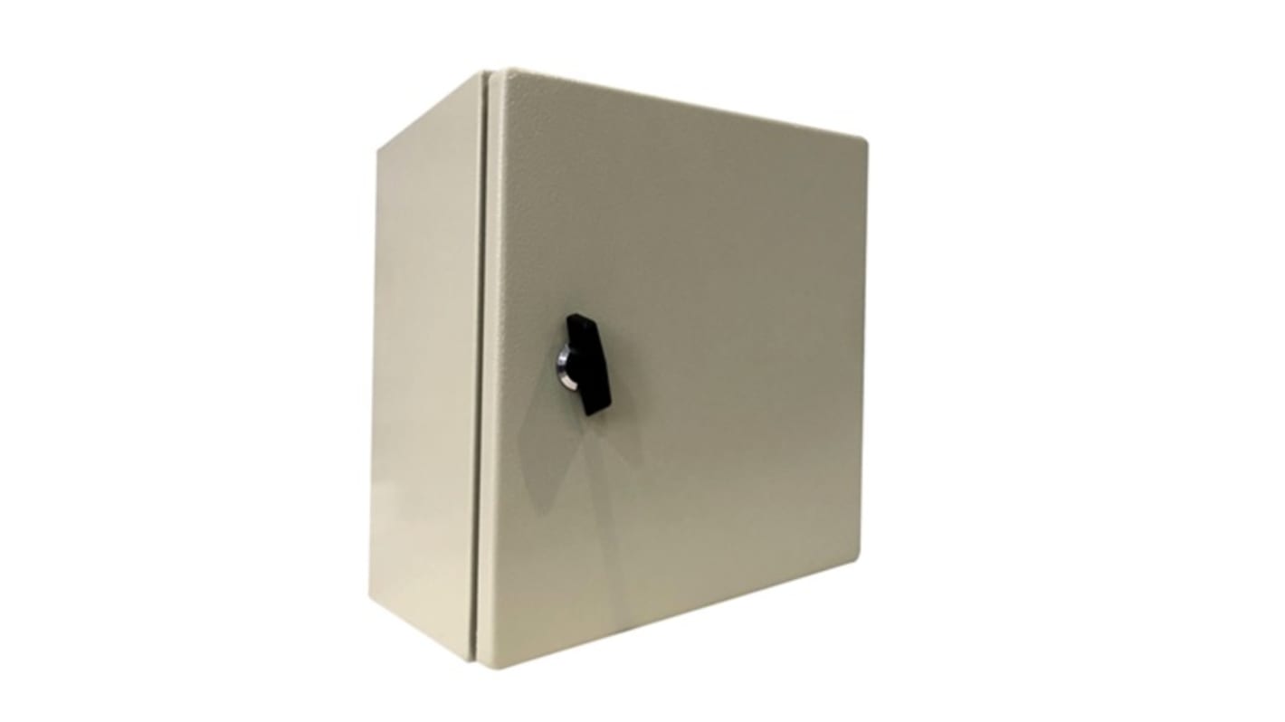 RS PRO Steel Wall Box, IP66, 400 mm x 400 mm x 200mm