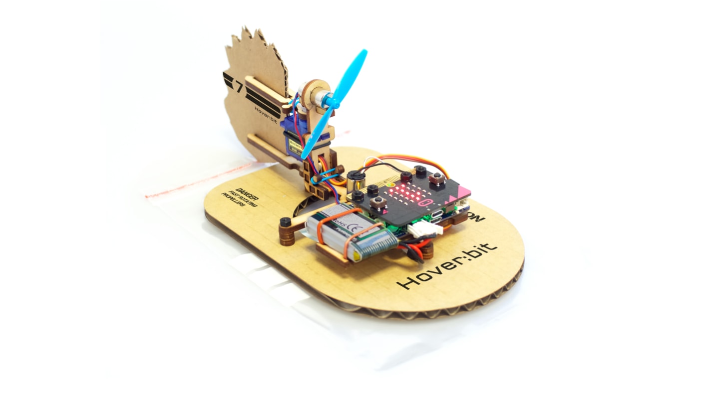 Kit aéroglisseur Hover:Bit pour Micro:bit MakeKit AS