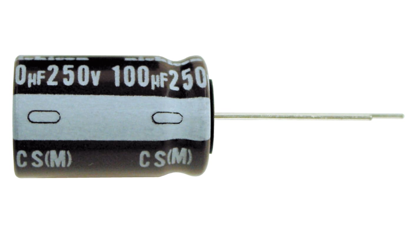 Nichicon UCS, THT Aluminium-Elektrolyt Kondensator 220μF / 160V dc, Ø 16mm x 25mm, bis 105°C