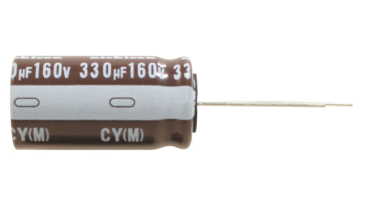 Nichicon UCY, THT Aluminium-Elektrolyt Kondensator 10μF / 400V dc, Ø 10mm x 16mm, bis 105°C