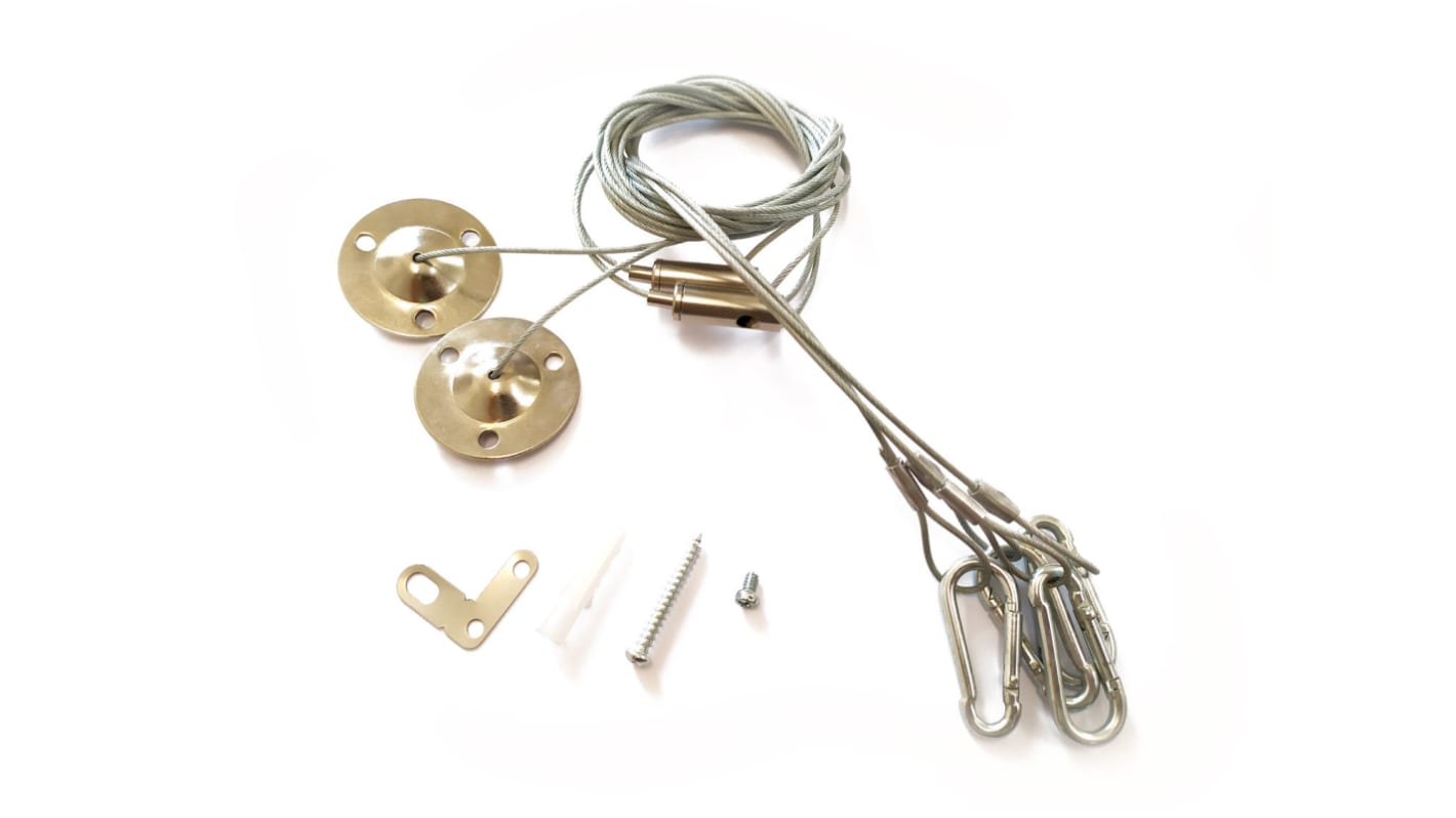 SHOT Panel Type Suspension Kit for LED Lamps, 4.3mm Fixing Hole Diameter