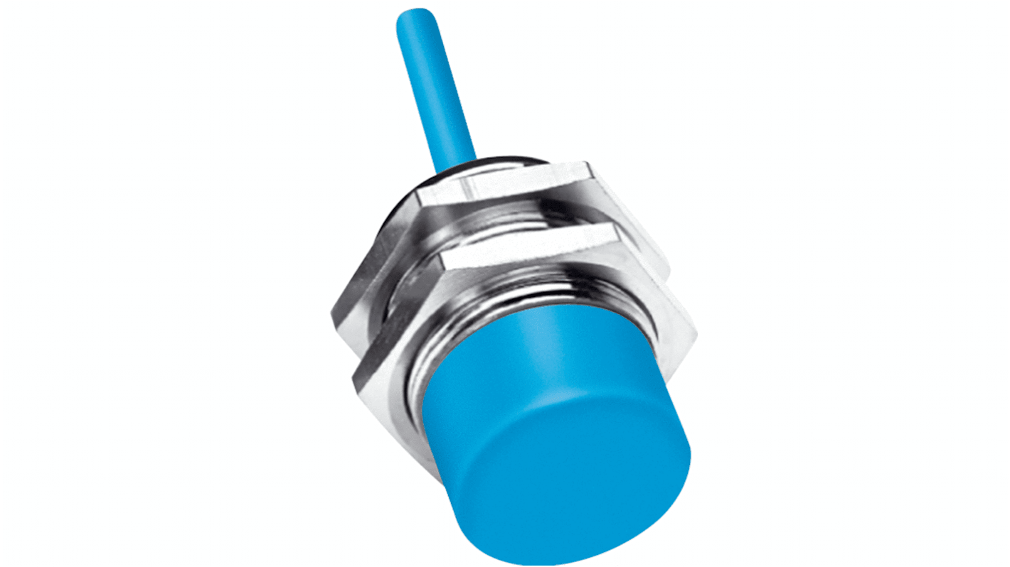 Sick Inductive Barrel-Style Proximity Sensor, M30 x 1.5, 15 mm Detection, NC Output, 7.5 → 25 V, IP67