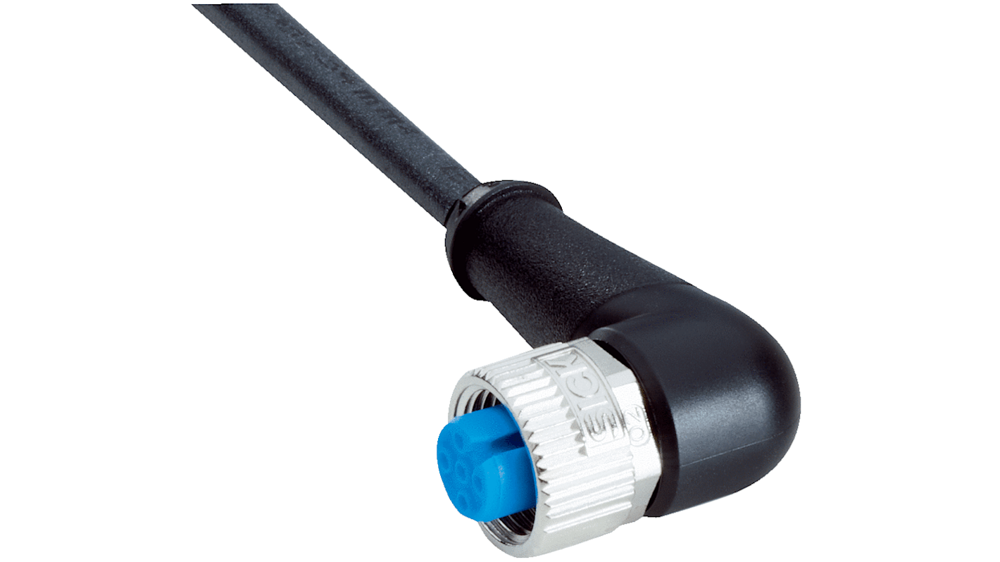 Sick Female 5 way M12 to Unterminated Sensor Actuator Cable, 10m