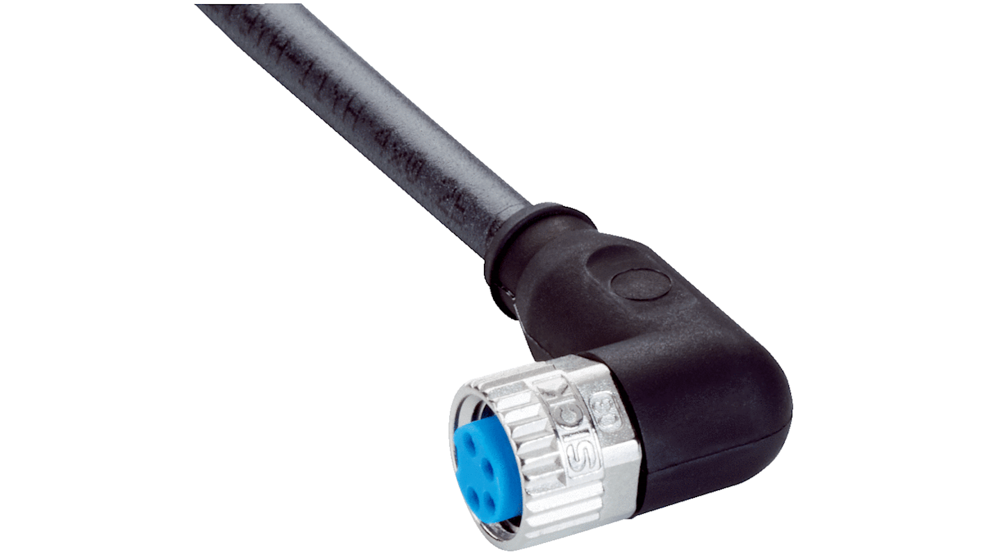 Sick YG8U14 Serien 4 leder M8 til Utermineret Sensor/aktuatorkabel, 5m kabel