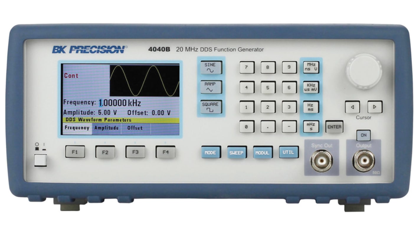 BK Precision 4040B Function Generator, 1e-008MHz Min, 20MHz Max