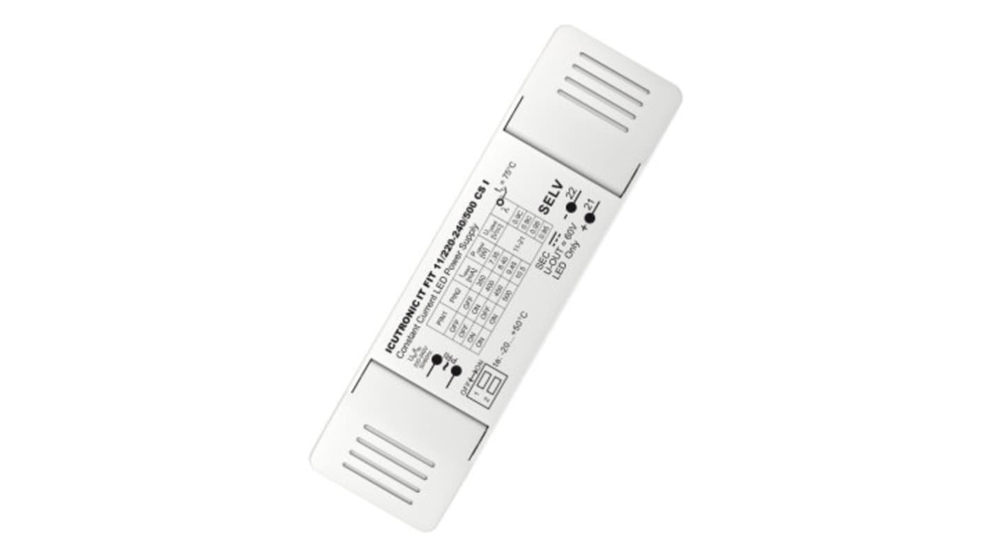 Osram LED Driver, 11 → 21V Output, 11W Output, 500mA Output, Constant Current