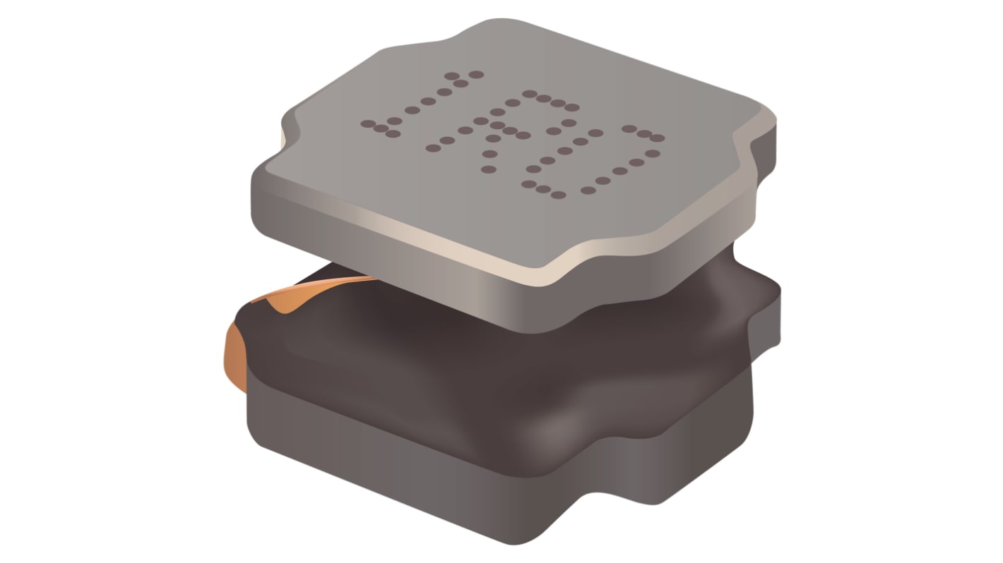 Bourns, SRN6045TA Shielded Wire-wound SMD Inductor with a Ferrite Core, 47 μH 20% 1.2A Idc Q:15