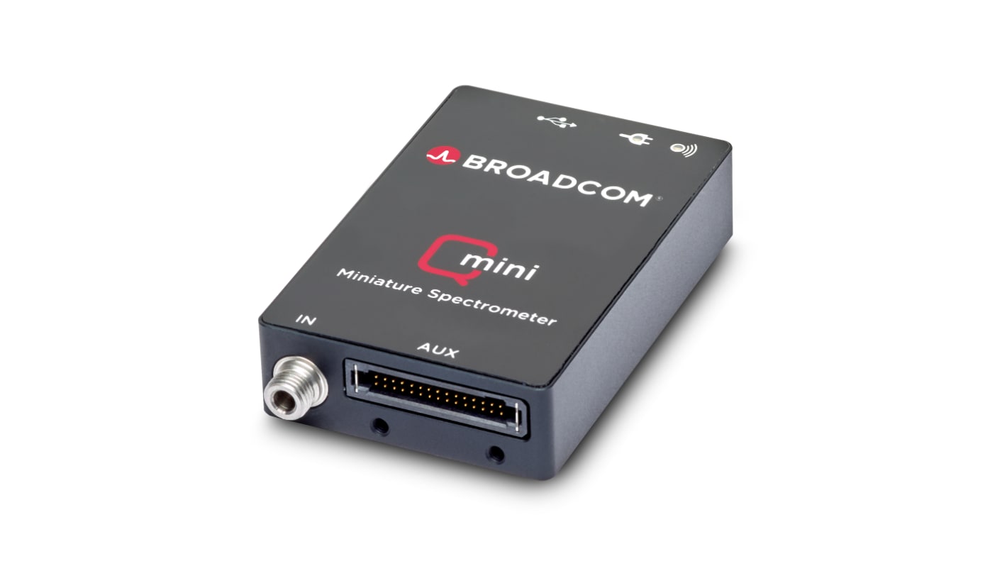 Broadcom Qmini Spectrometer AFBR-S20M2NI Entwicklungskit, Optisch für NIR-Messung 730 → 1080 nm