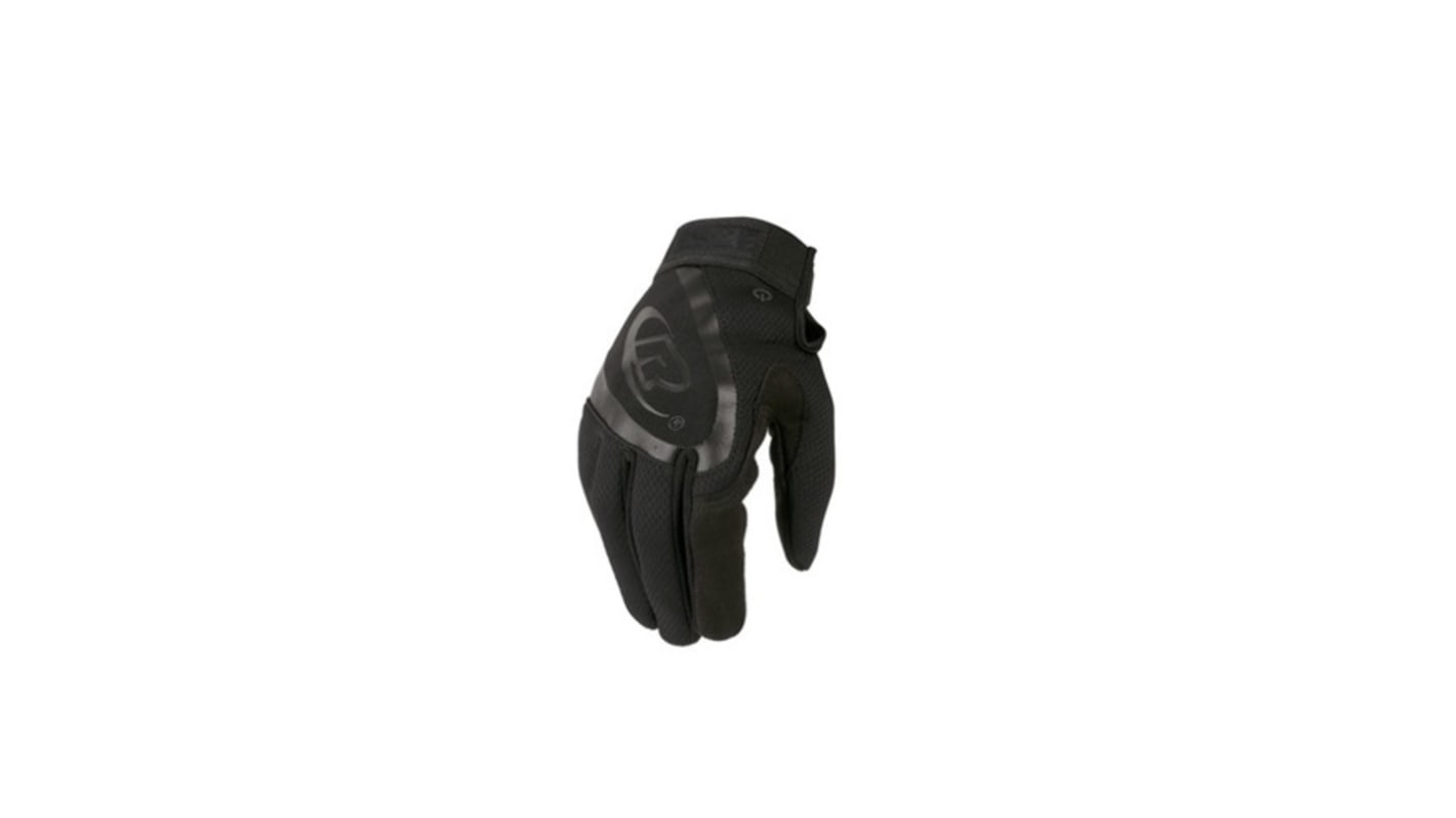 Ansell Ringers Turbo Black Work Gloves, Size 10, Large