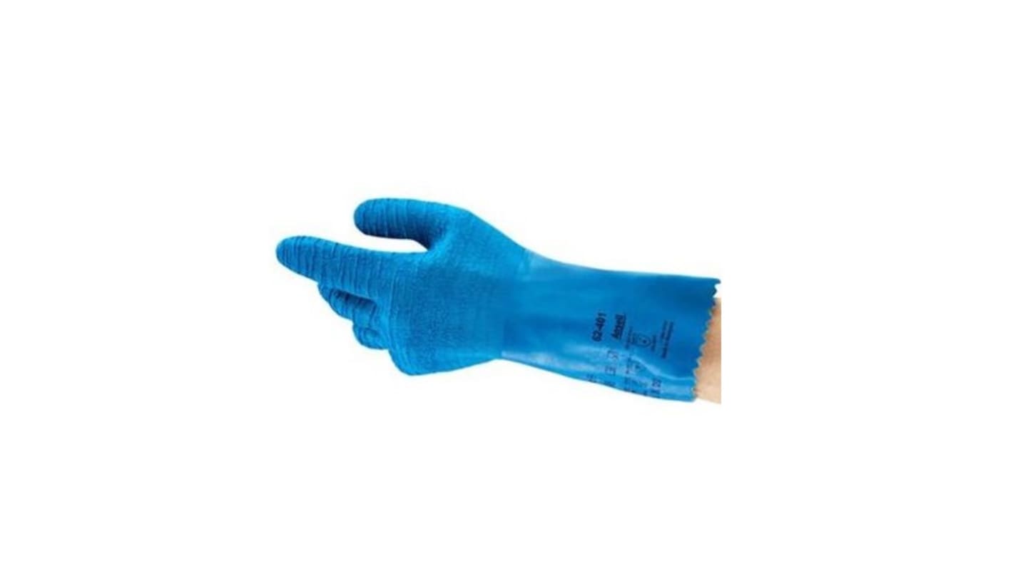 Ansell AlphaTec Blue Cotton Thermal Gloves, Size 8