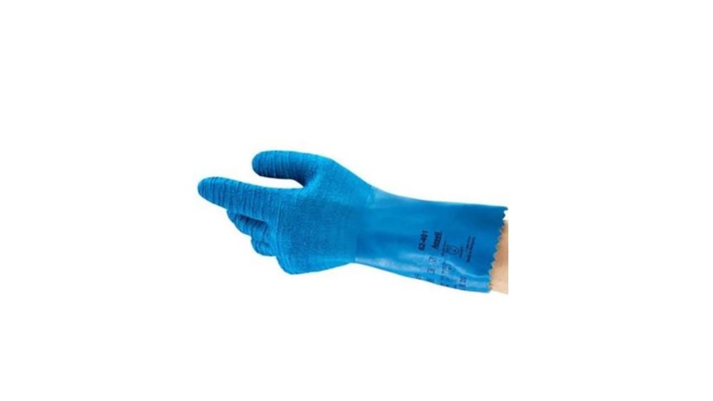 Ansell AlphaTec Blue Cotton Thermal Gloves, Size 9