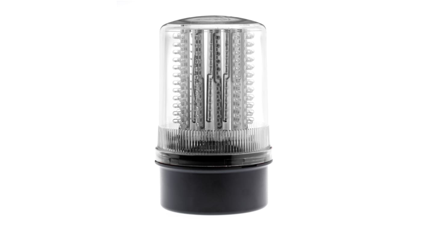 Moflash LED200 Series White Beacon, 70 → 265 V, Box Mount, Surface Mount, LED Bulb