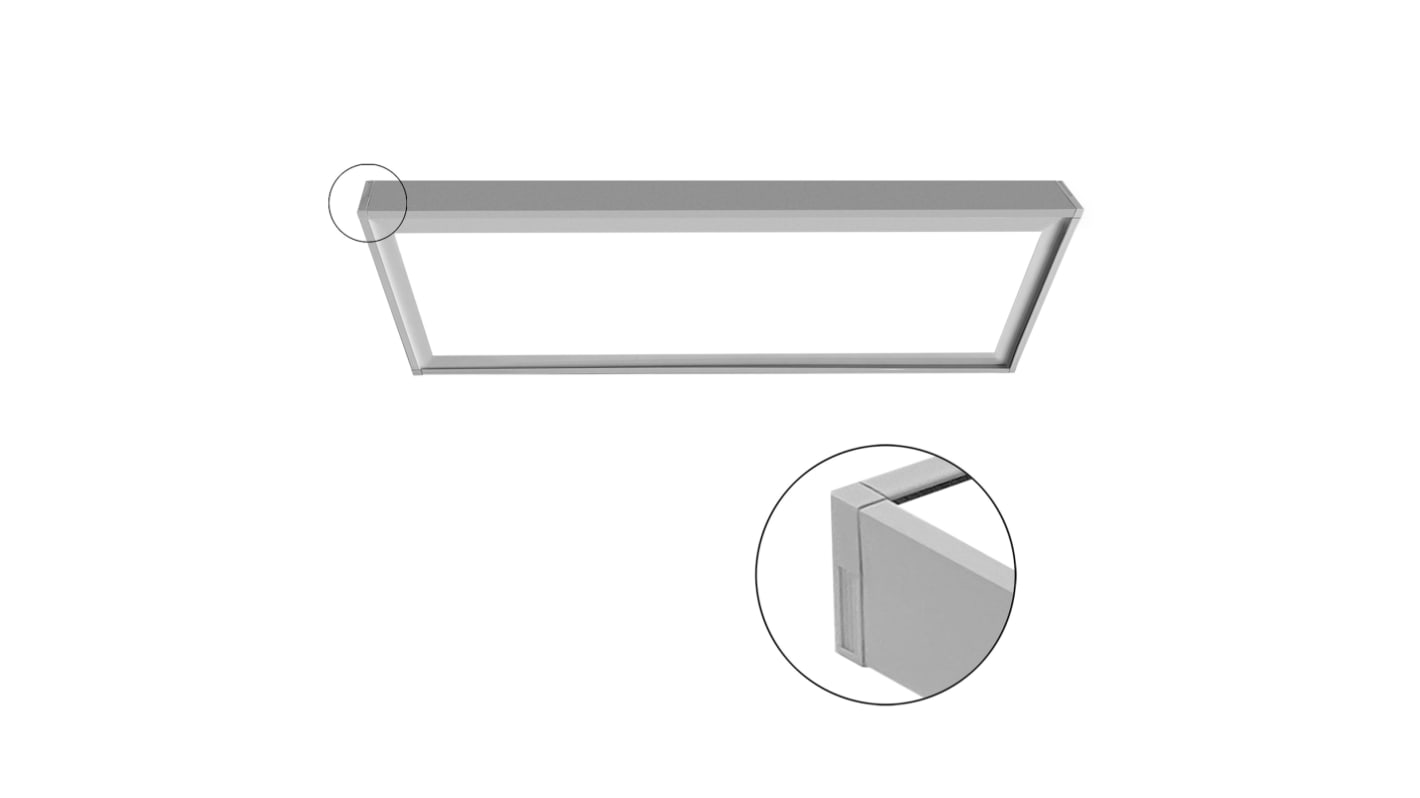 Cornice per faretto per lampada Rettangolare LED