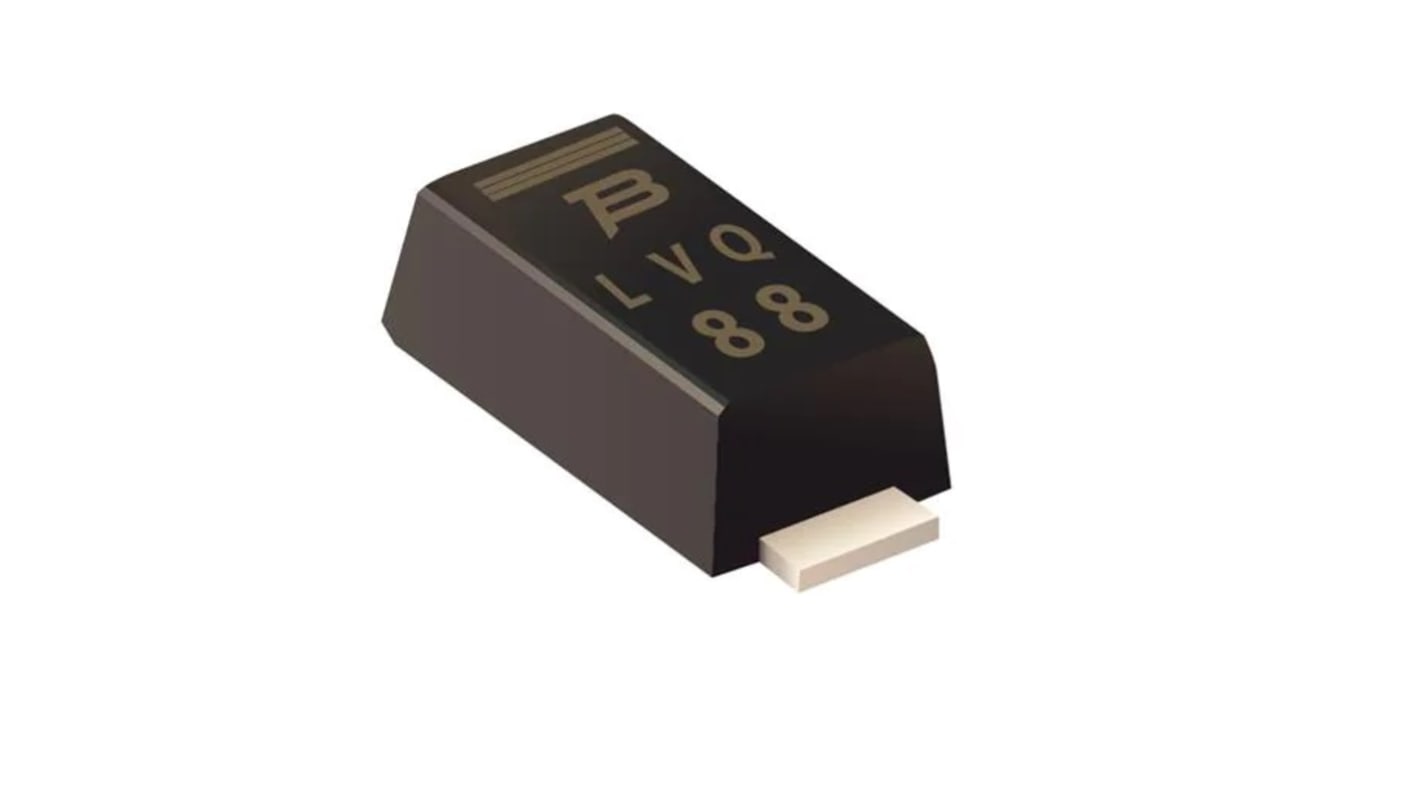 Diodo TVS Bourns, Unidirezionale, , SMD, bloccaggio 11V, breakdown 13.5V, SOD-123F