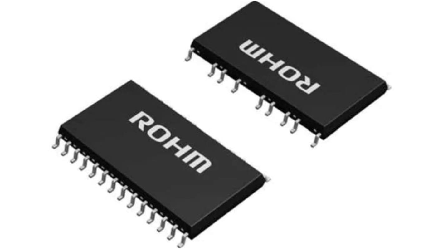 ROHM DC Motor Driver 3-phasig BM6244FS-E2, 2A, SSOP-A54_36A, 36-Pin, 2A, 200 V, BLDC, Halbbrücke