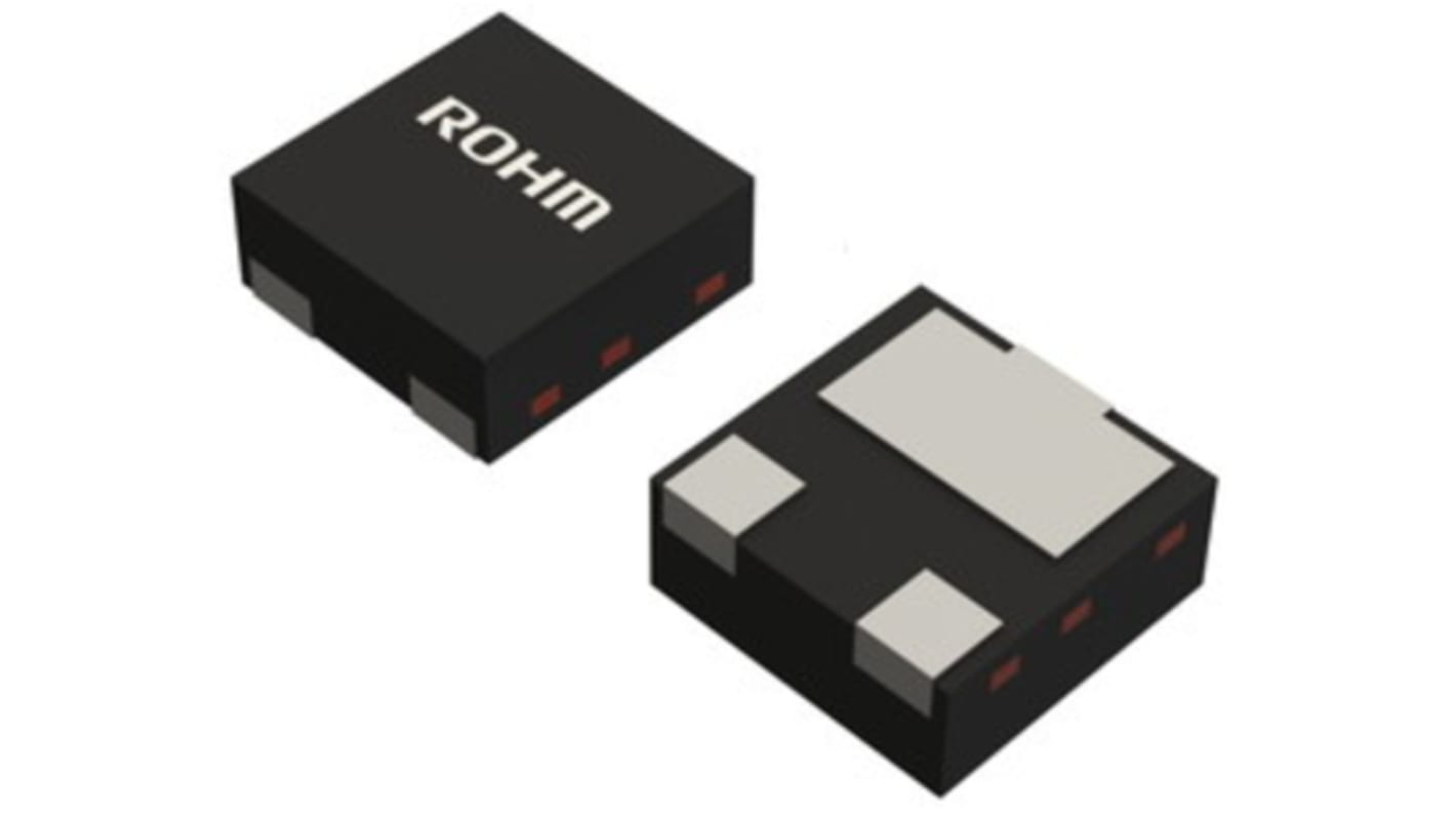 MOSFET ROHM, canale P, 5.3 Ω, 200 mA, DFN1010, Montaggio superficiale