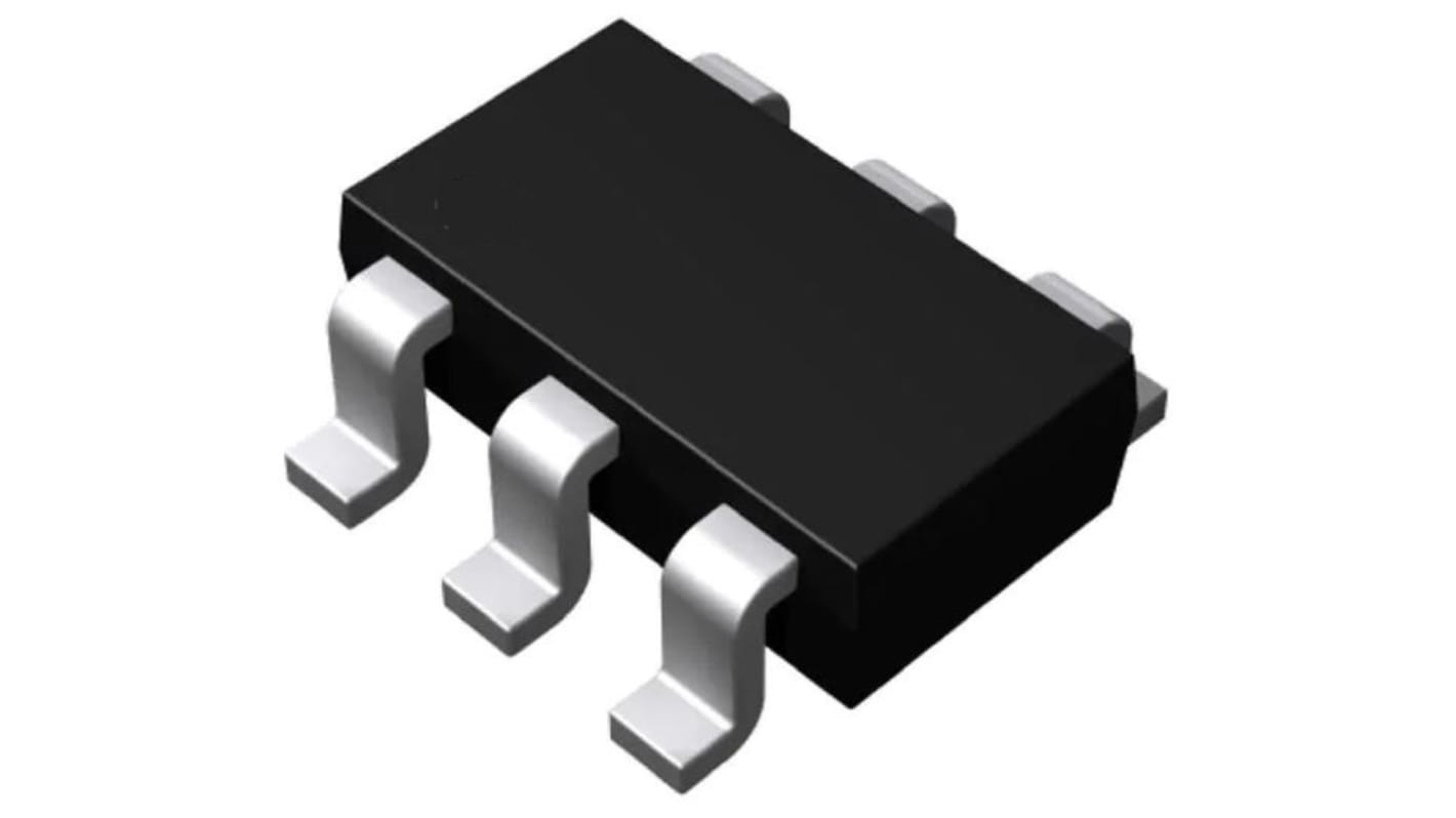 MOSFET RQ6G050ATTCR P-kanálový 5 A 40 V, TSMT-8, počet kolíků: 6