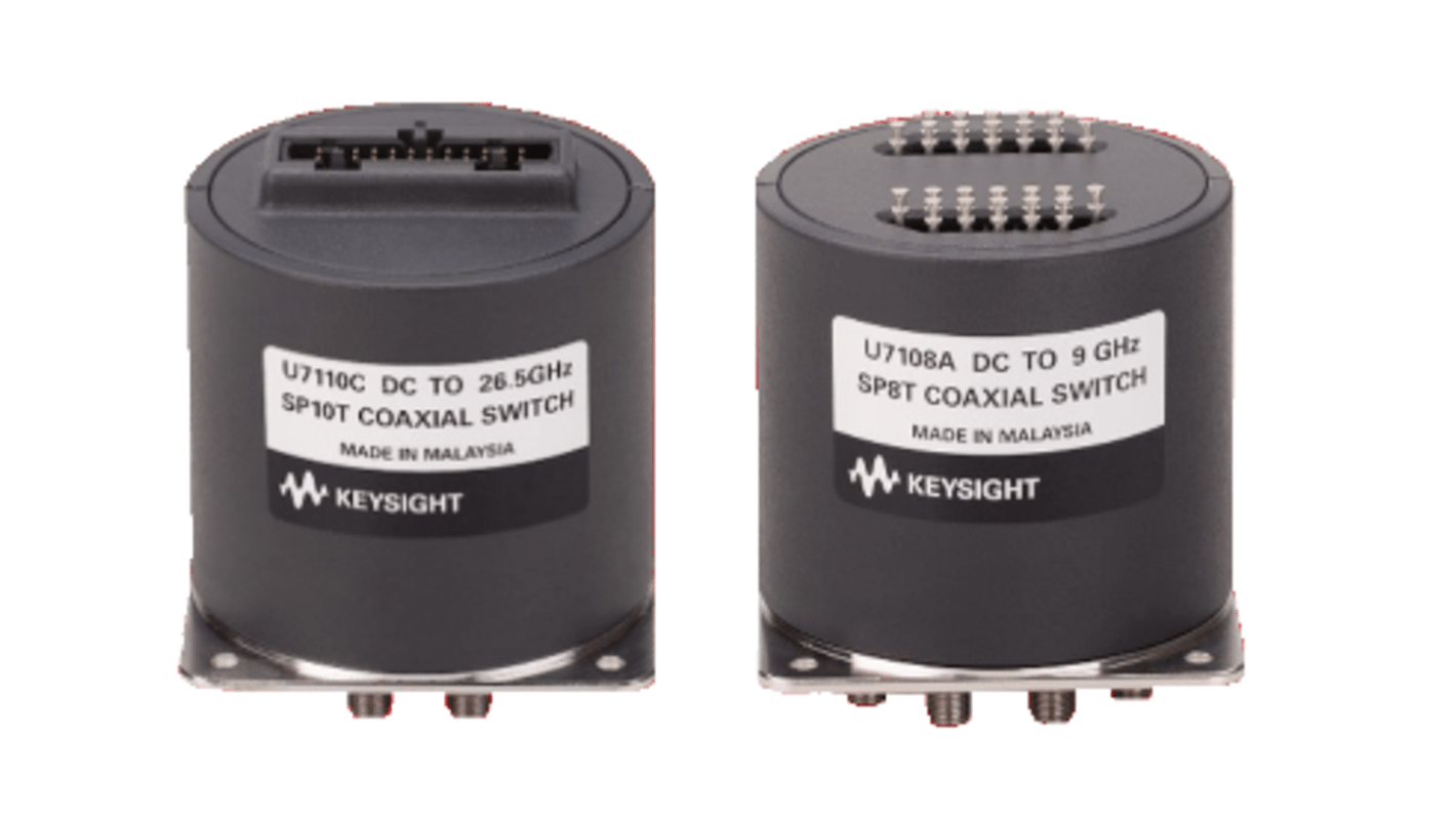 Keysight Technologies RF Switch, SMA Female Connector, 26.5GHz Max, 63dB Isolation, 20000000ns