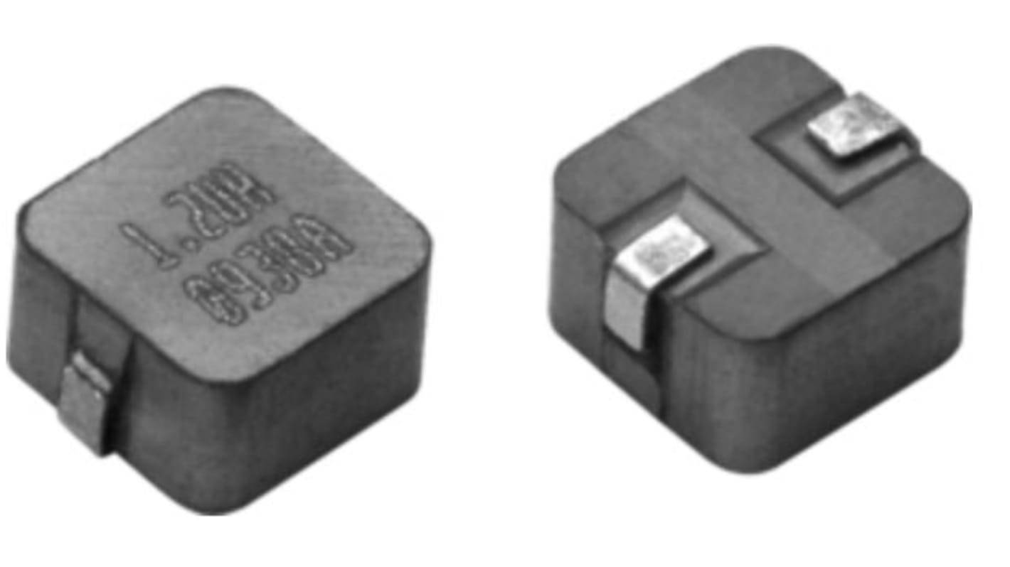 Inductor de montaje en superficie bobinado Vishay, 3,3 μH, ± 20%, apantallado 1212, 2.7A Idc, Serie IHLP