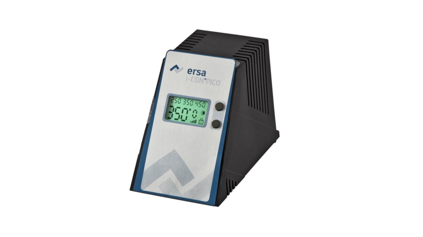 Ersa 0IC133 Lötstation, Typ F - Eurostecker Löten 80W / 230V bis 450°C LCD