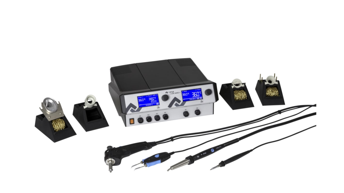 0ICV4000AICXV Ersa Soldering Station 500W, 230V, 150°C to 450°C RS