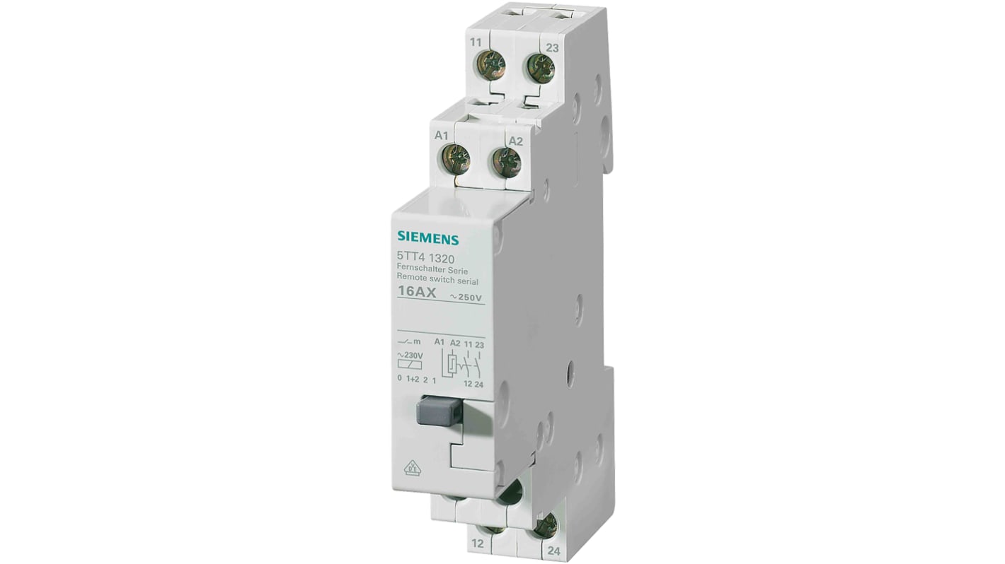 Circuit de déclenchement Siemens 16A, Tension 230V c.a., série Sentron