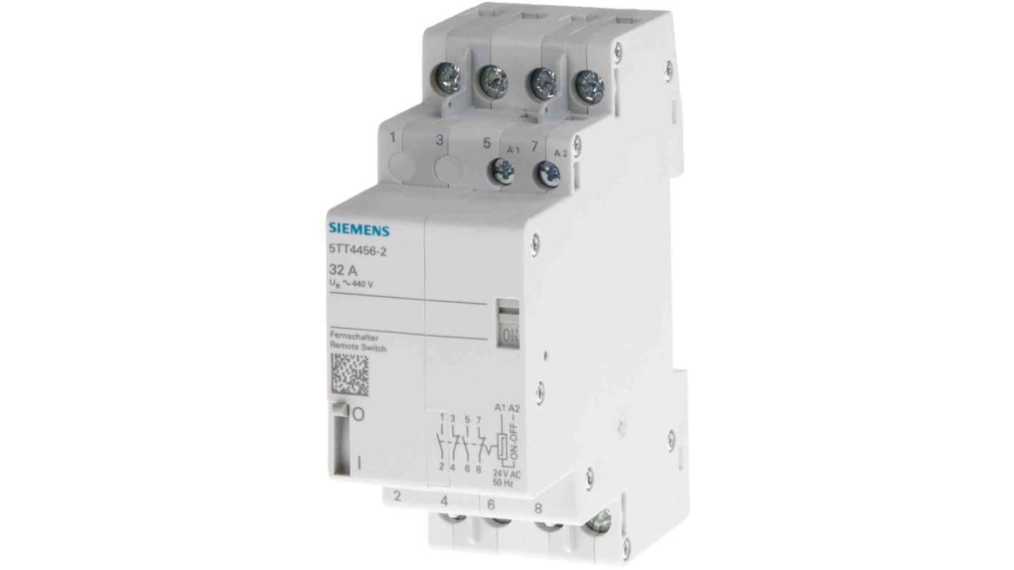 Circuit de déclenchement Siemens 25A, Tension 24V c.a., série Sentron