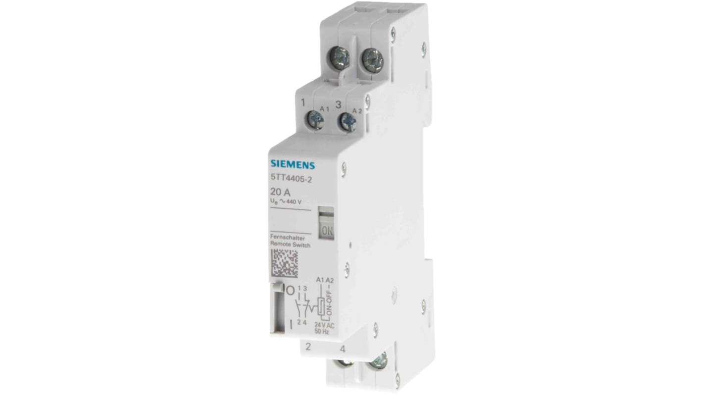 Siemens Sentron Geräteschutzschalter Fernbedienung, 24V dc / 32A