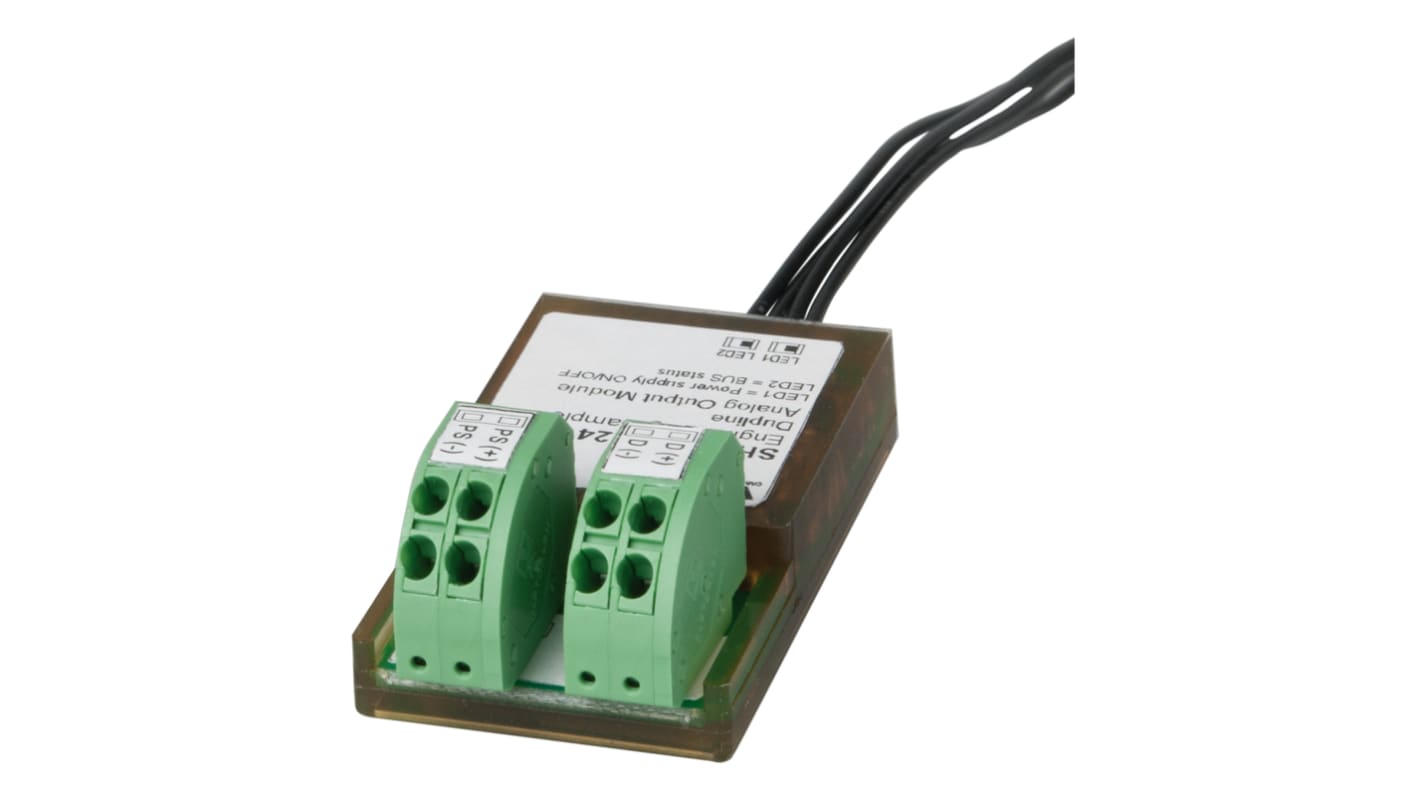 Carlo Gavazzi アナログ出力モジュール SHPOUTV224 アナログ出力モジュール UWP30RSEXXX + SH2MCG24用