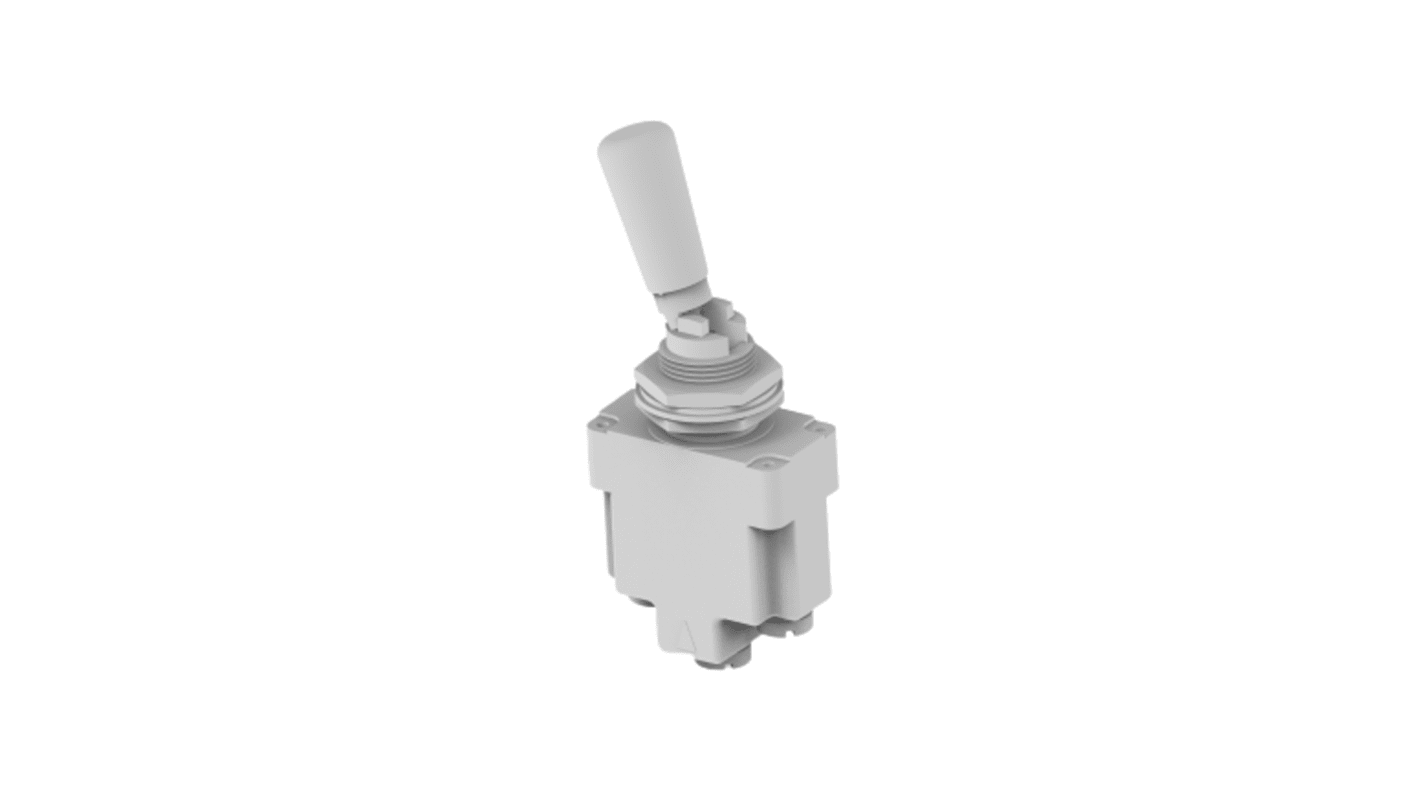 TE Connectivity Toggle Switch, Through Hole Mount, On-On, SPDT, Screw Terminal