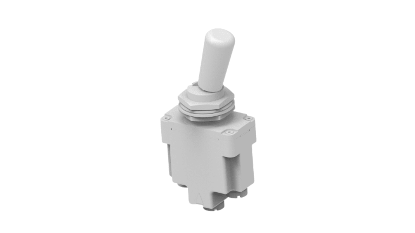 081114 TE Connectivity Toggle Switch, Through Hole Mount, On(On