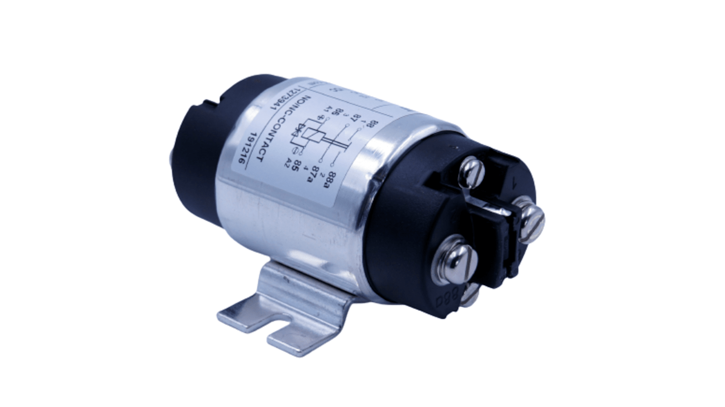 TE Connectivity Surface Mount Non-Latching Relay, 28V dc Coil, 75A Switching Current, SPDT