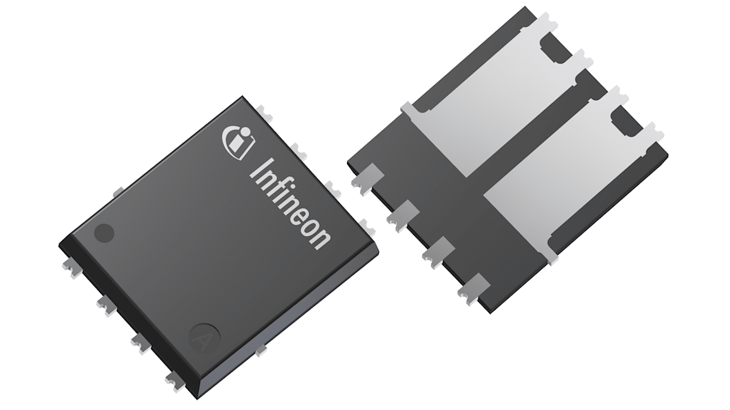 Infineon OptiMOS™ IPG20N06S4L26AATMA1 N-Kanal Dual, SMD MOSFET 60 V / 20 A, 8-Pin TDSON