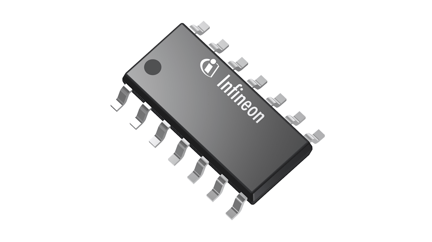 Infineon Motor Driver IC Dual TLE42062GXUMA2, DSO, 14-Pin, 800mA, 18 V, DC, Halbbrücke