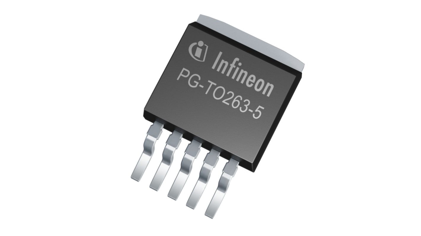 Infineon 電圧レギュレータ 低ドロップアウト電圧 昇降圧, 5-Pin, TLE4276GV50ATMA3