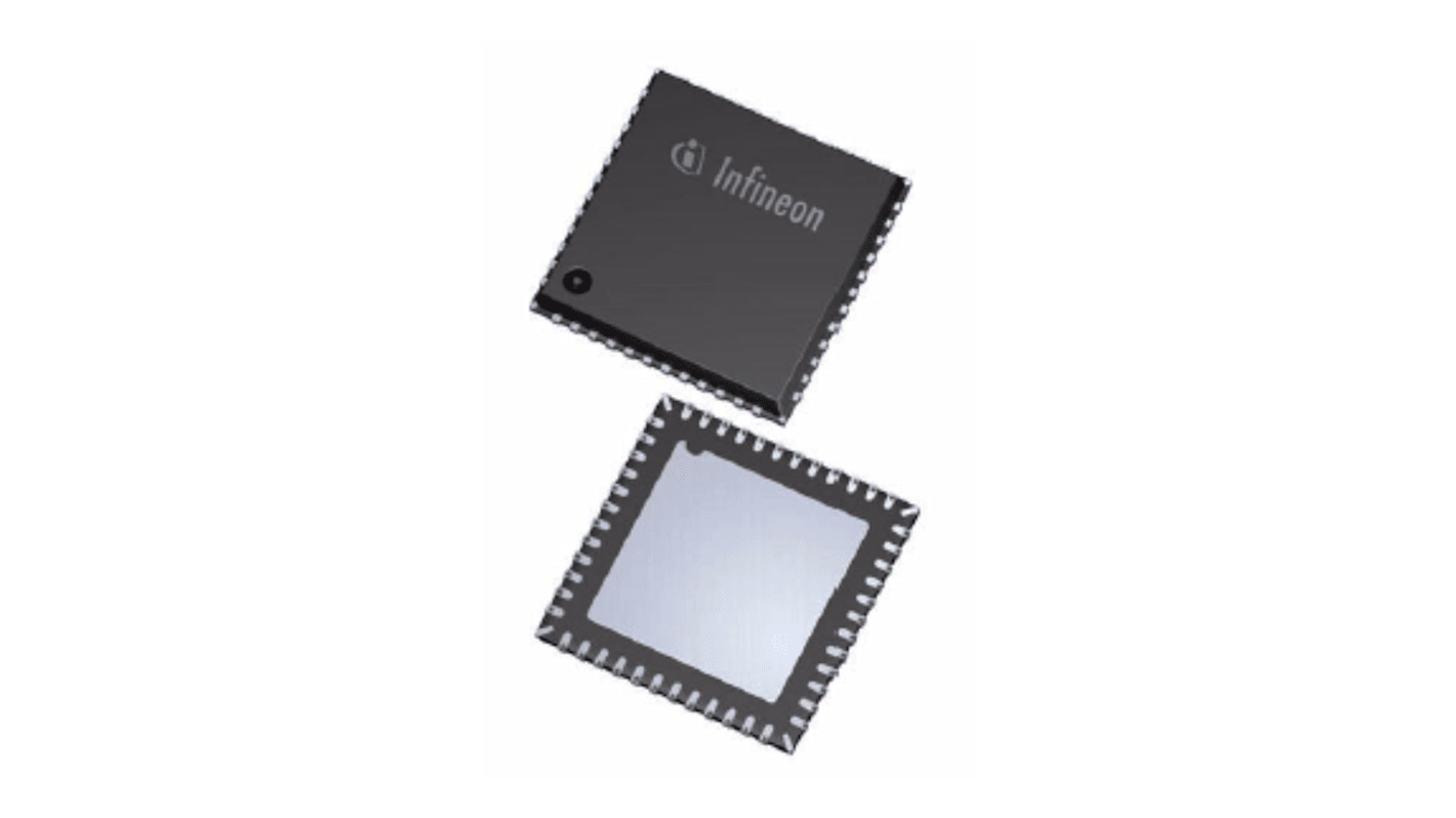 Infineon CAN-Transceiver, 5Mbit/s 1 Transceiver ISO 11898, Sleep, Standby 3 mA, VQFN 48-Pin