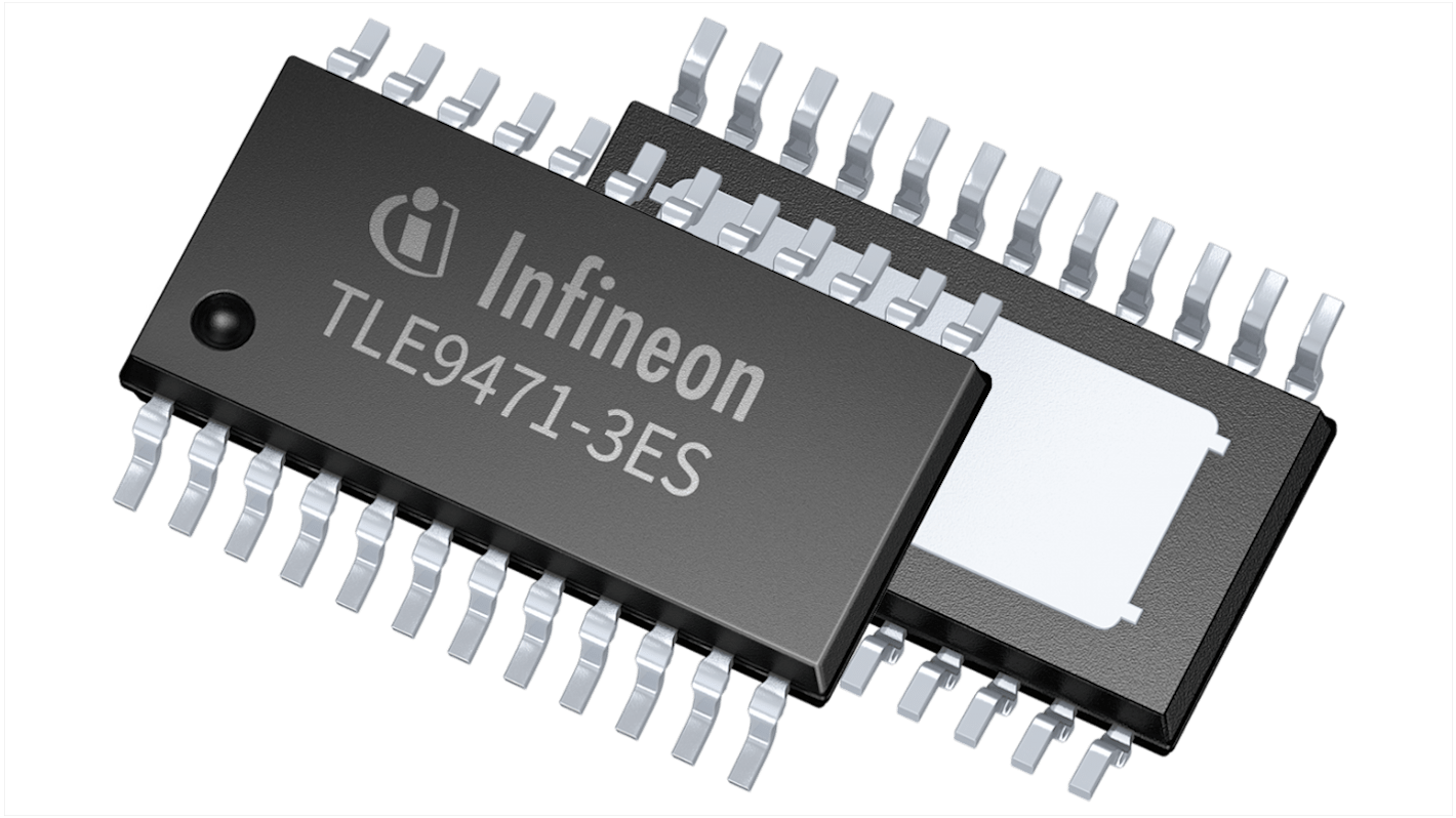 Infineon CAN-Transceiver, 5Mbit/s 1 Transceiver ISO 11898, Sleep, Standby 3 mA, TSDSO 24-Pin