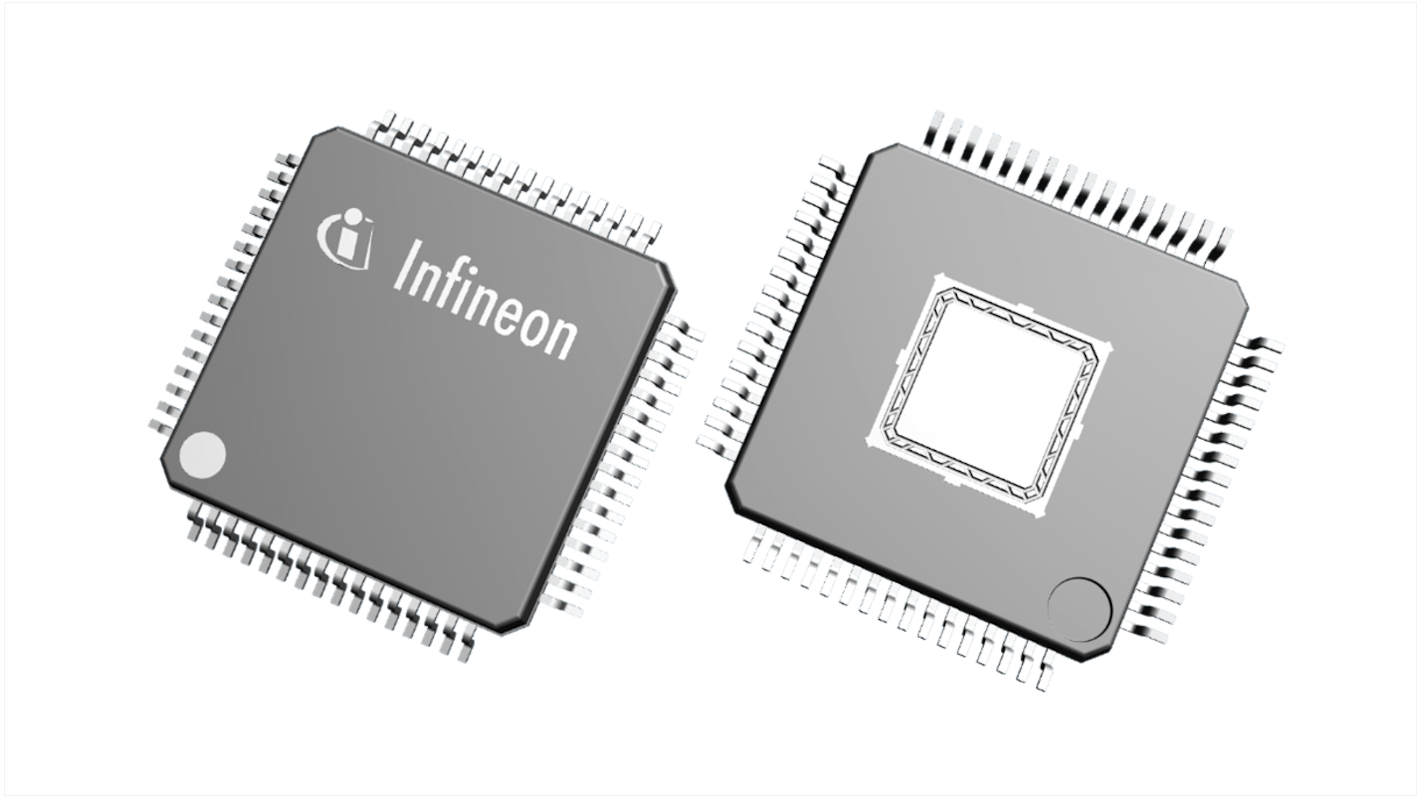 Convertitore c.c.-c.c. Infineon, Output max 5 V, uscite, 64 pin, LQFP
