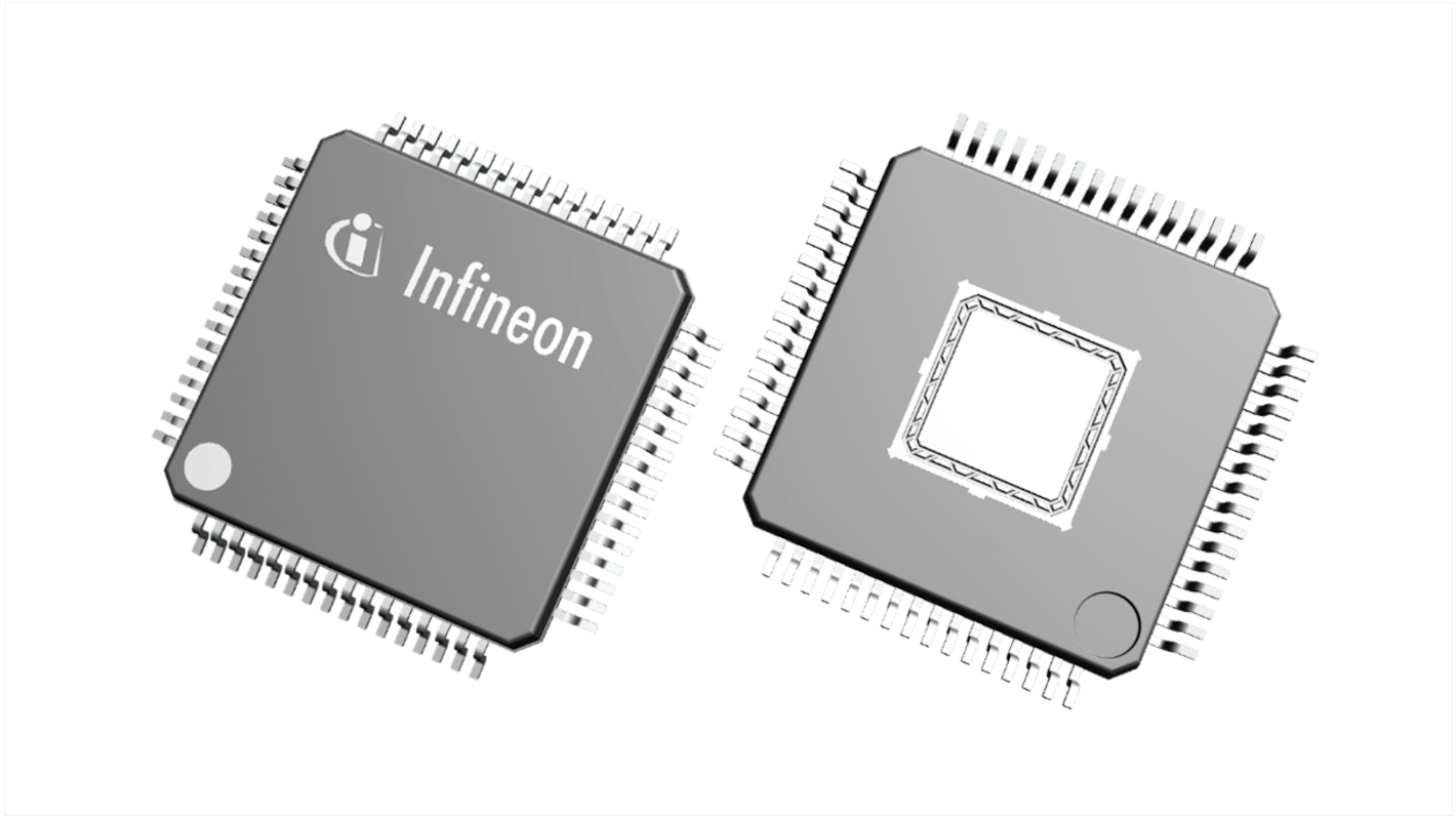 Convertisseur CC-CC (DC-DC) TLF35584QKVS1XUMA2, DC-DC, 64 broches LQFP