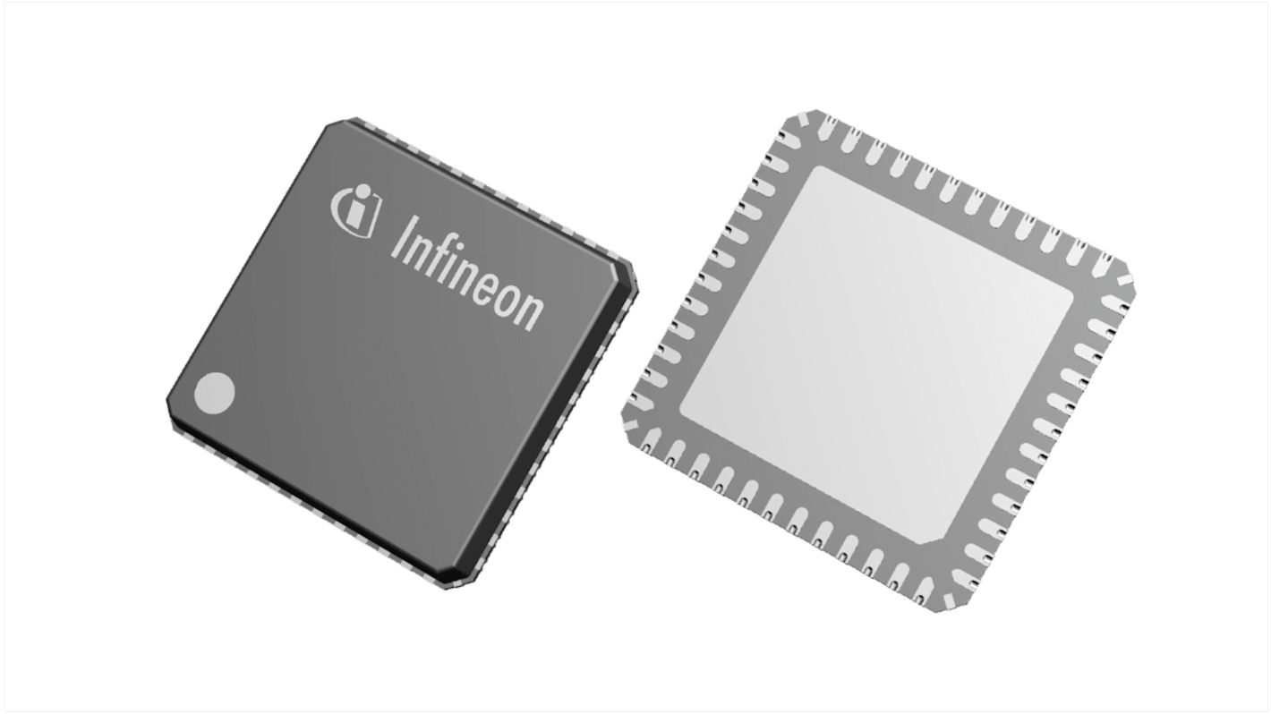 Convertitore c.c.-c.c. Infineon, Output max 3,3 V, uscite, 48 pin, VQFN