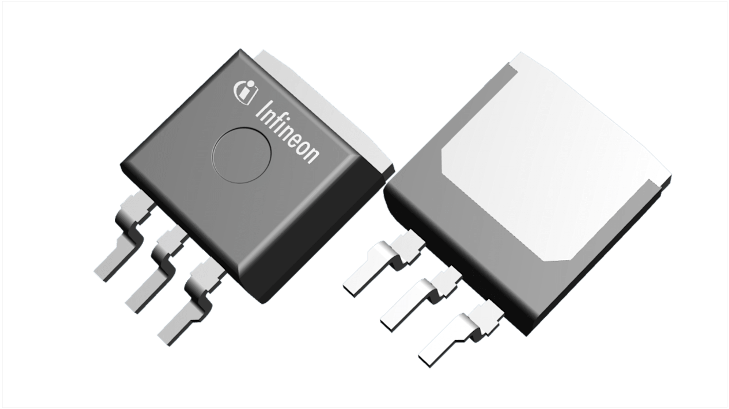 Infineon Spannungsregler, Standard 400mA, 1 Niedrige Abfallspannung TO-263, 3-Pin, Fest