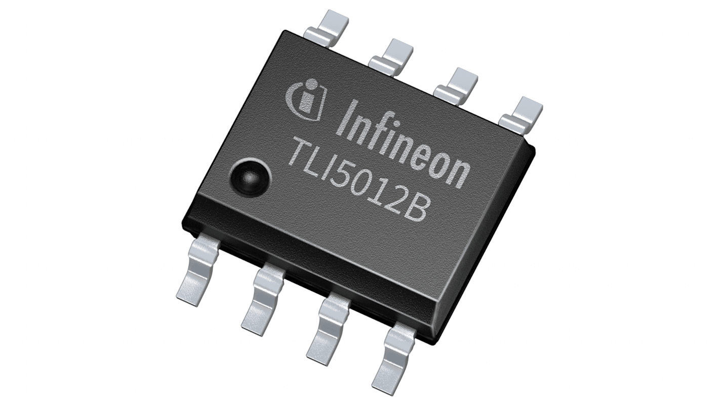 Inclinometro Infineon, 2-assi, SPI, 8 pin, DSO, Montaggio superficiale